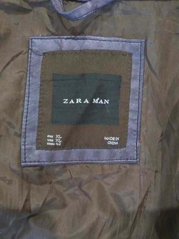Куртка из эко-кожи ZARA MAN   XL
