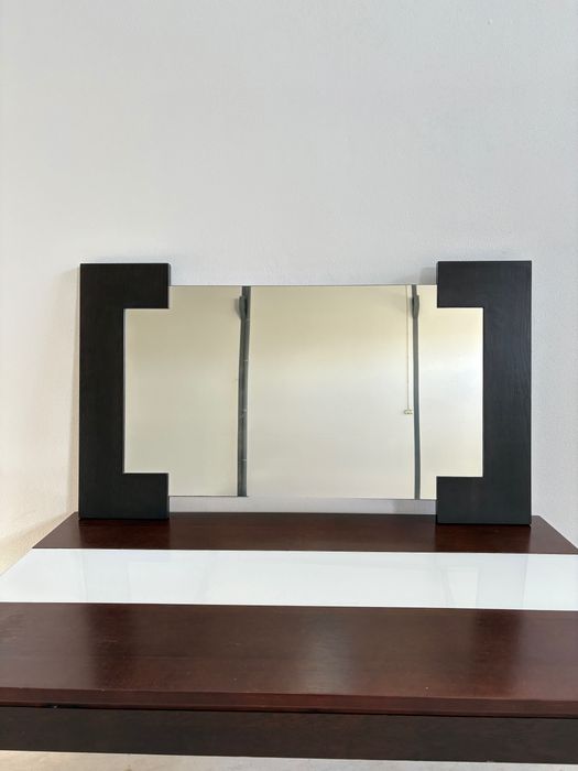 Espelho moldura cantos, usada