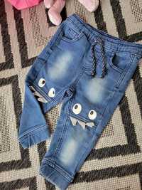 Джинси дятячі 12 м so cute джинсы джогери детские
