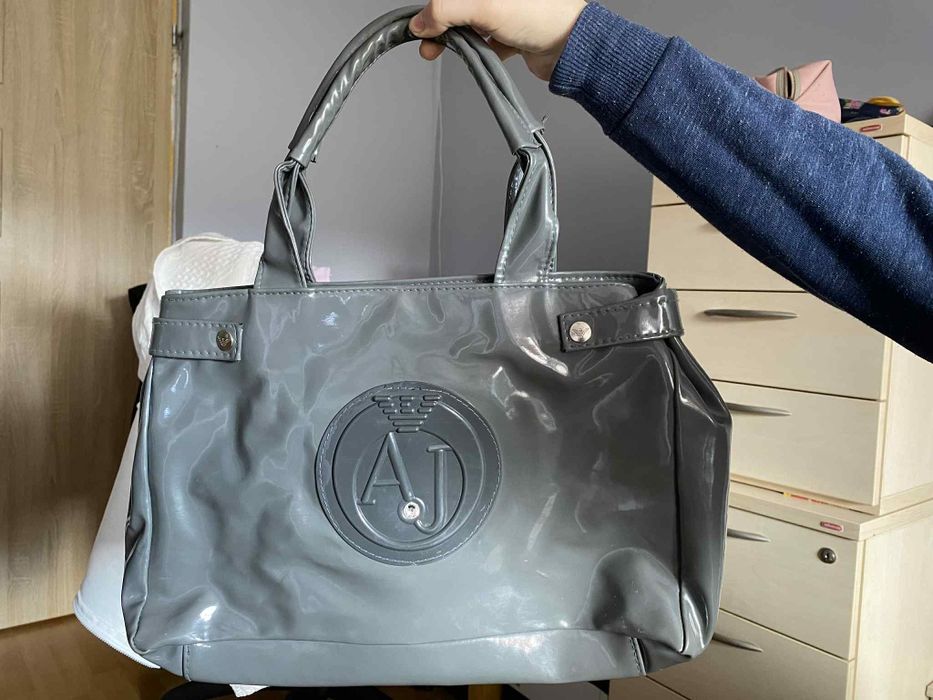 Szara torebka Armani Jeans