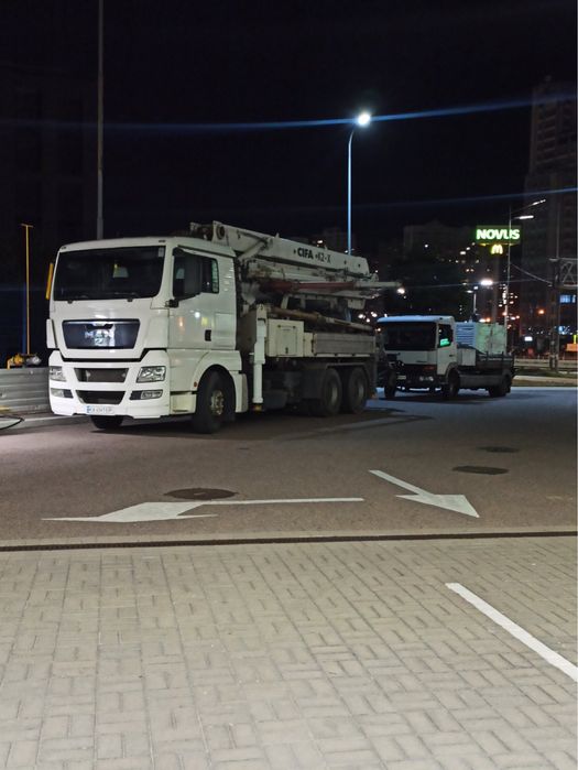 Бетононасос, Автобетононасос