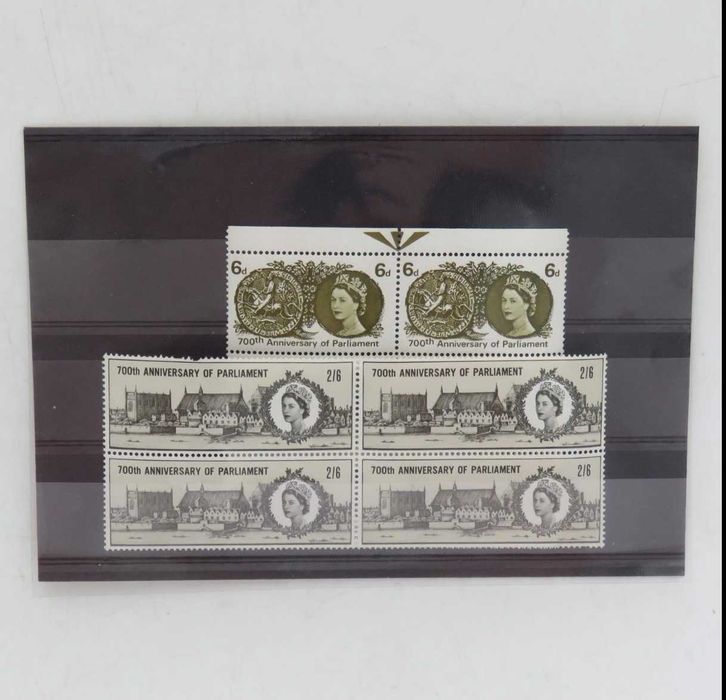 1965 Selos da Grã-Bretanha: Aniversário do Parlamento