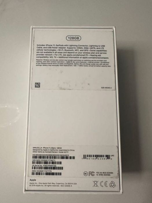 Iphone 11 128GB Czarny