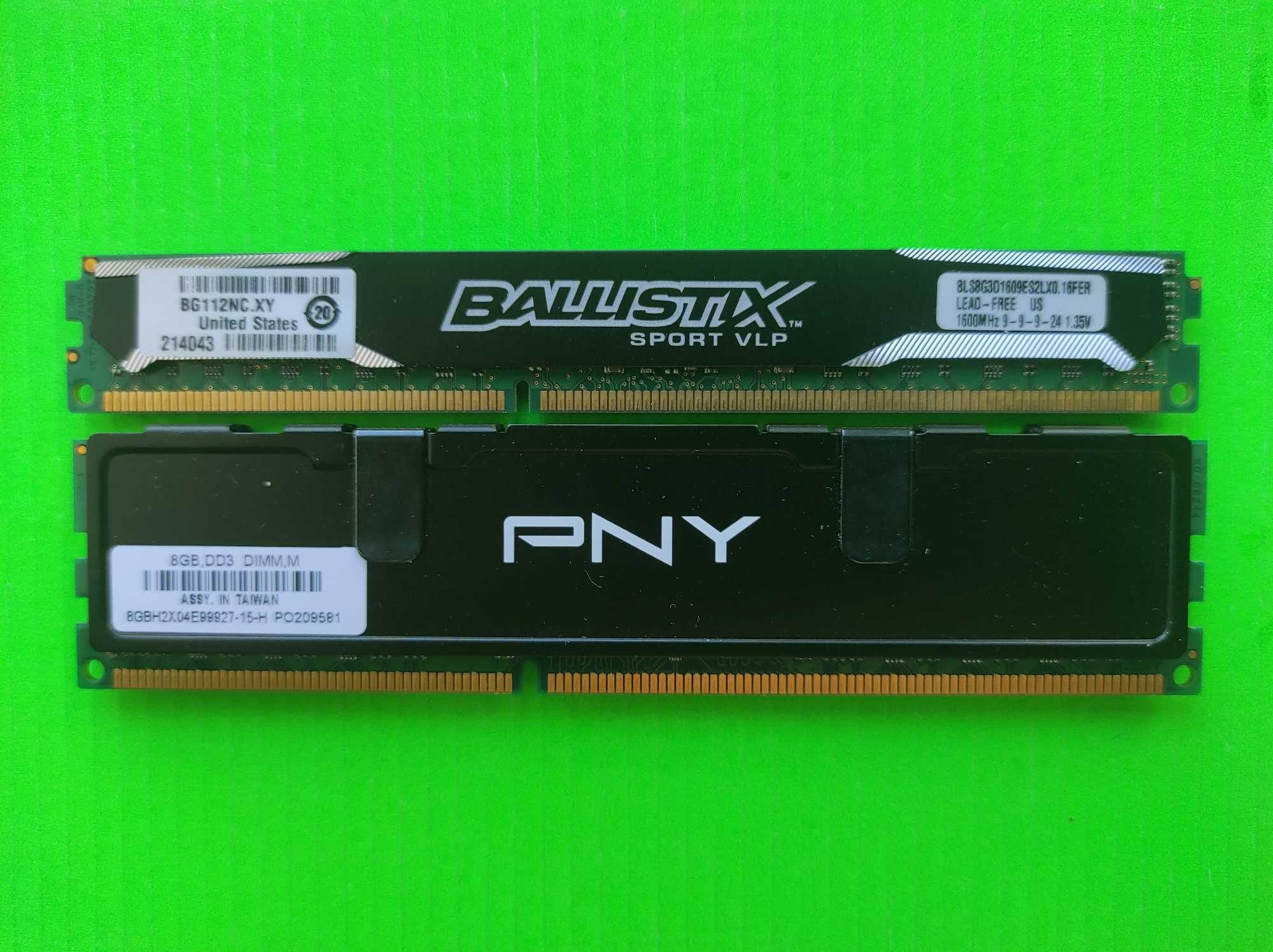 Crucial PNY 8GB DDR3 1600