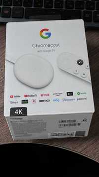 Приставка Cromecast 4k Google TV