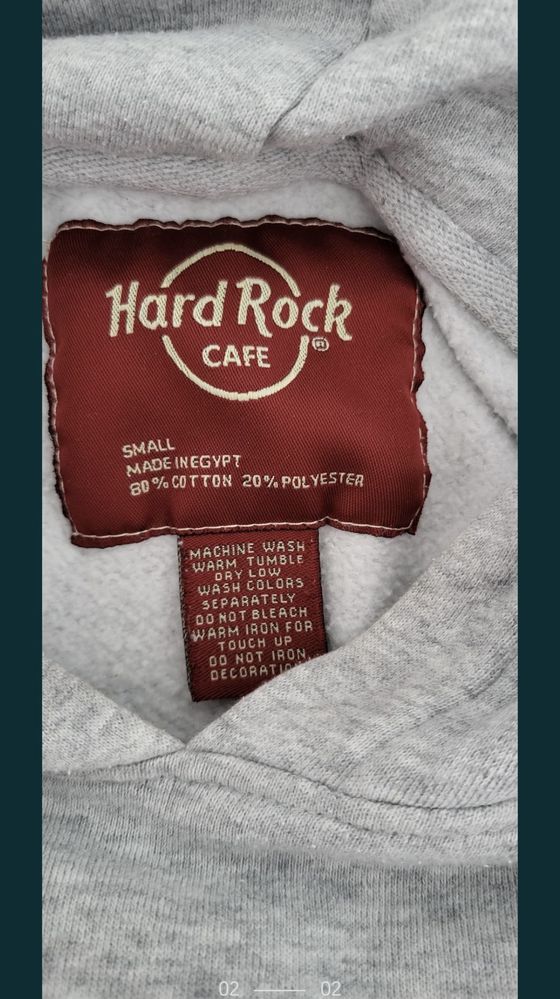 Bluza z kapturem r. S Hard Rock Cafe Kraków