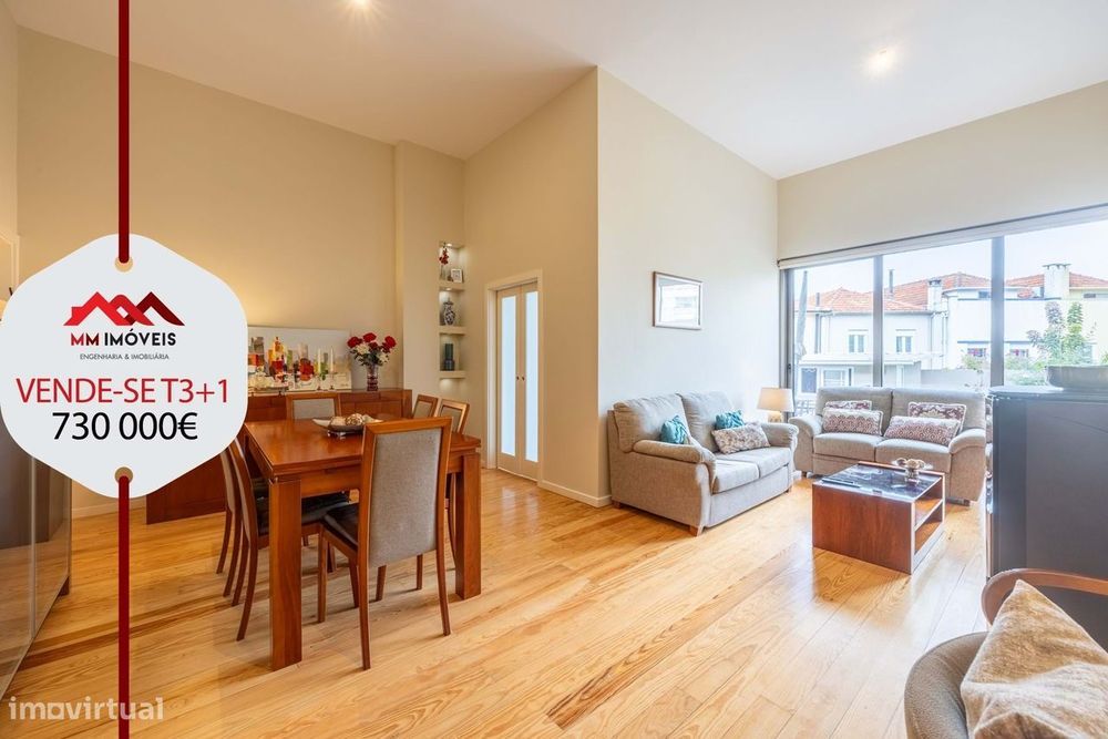 Moradia T3+1 | 2021 | Cedofeita | Terraço | Garagem