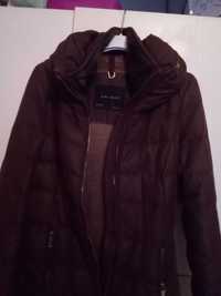 Piękna włoska kurtka zimowa parka Zara Basic nowa SM pikowana