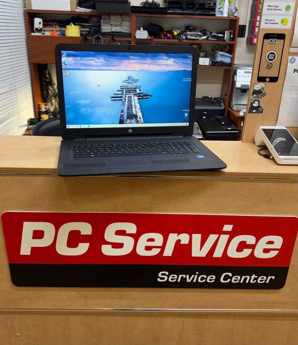 !АКЦІЯ! Ноутбук HP 17"/N3060/8gb/SSD256gb+HDD1000gb (Оплата Частинами)