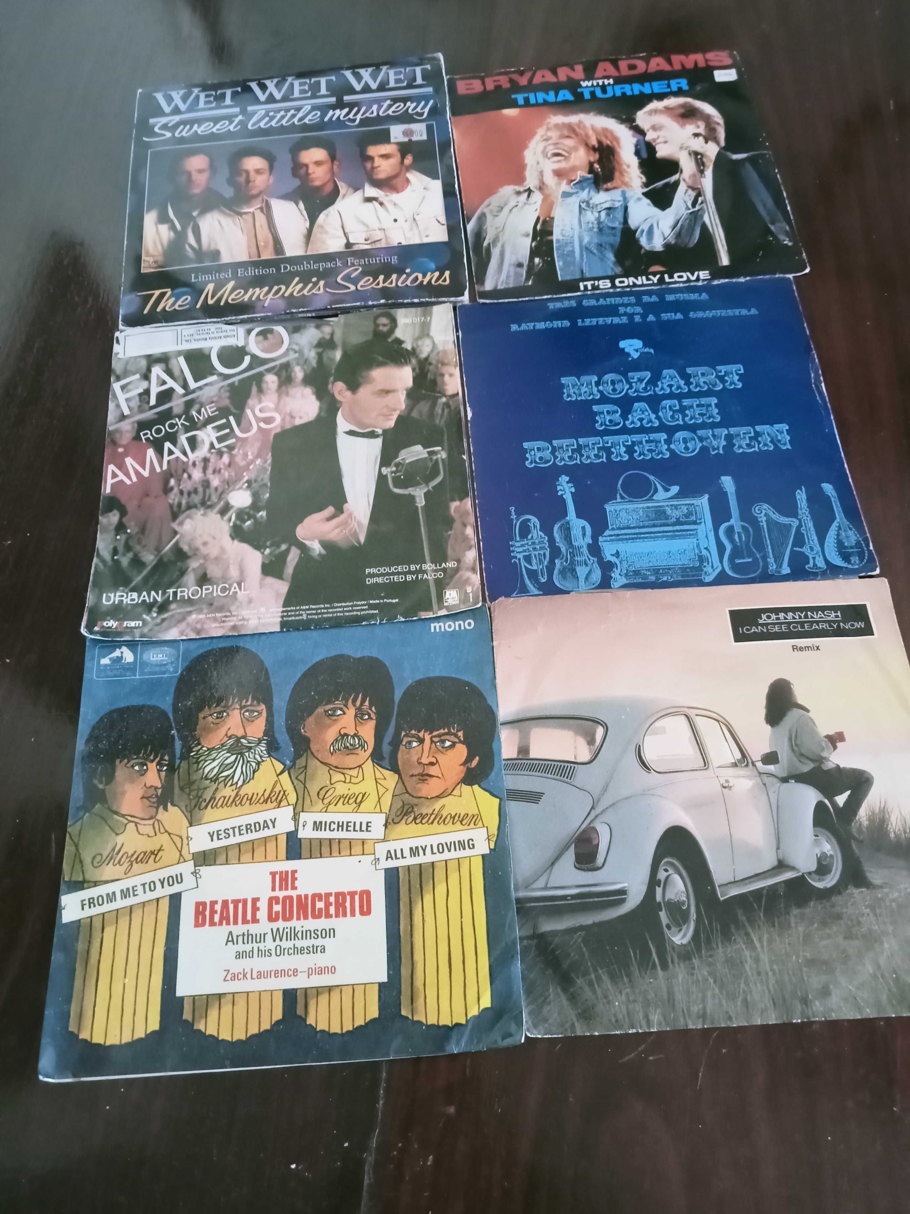 75 Singles em bom estado sem riscos Capas como novas,