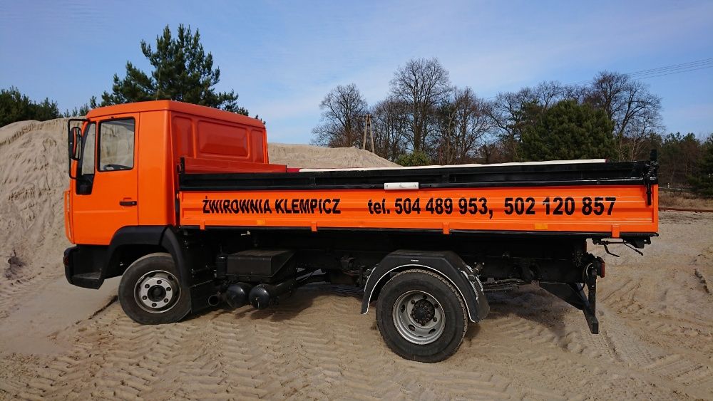 Żwirownia-Koparko-ładowarka, kamień, żwir ,transport, piaski