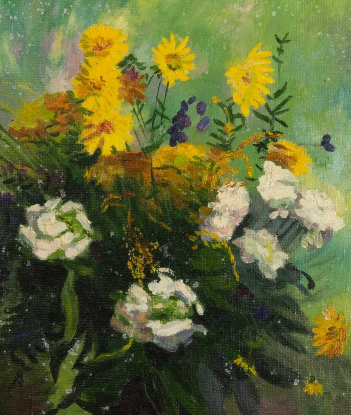 Pintura russa flores Outono | século XX