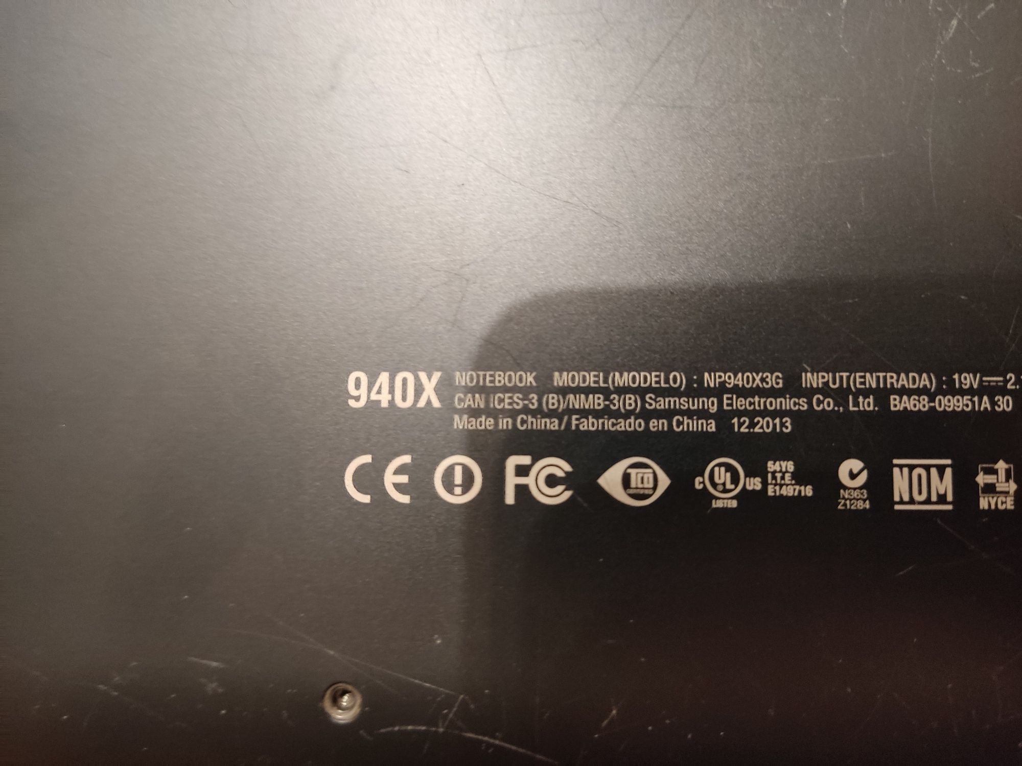 Samsung NP900X3C (sprawny)+NP940X3G (uszkodzone CPU)+Dell Vostro 3700
