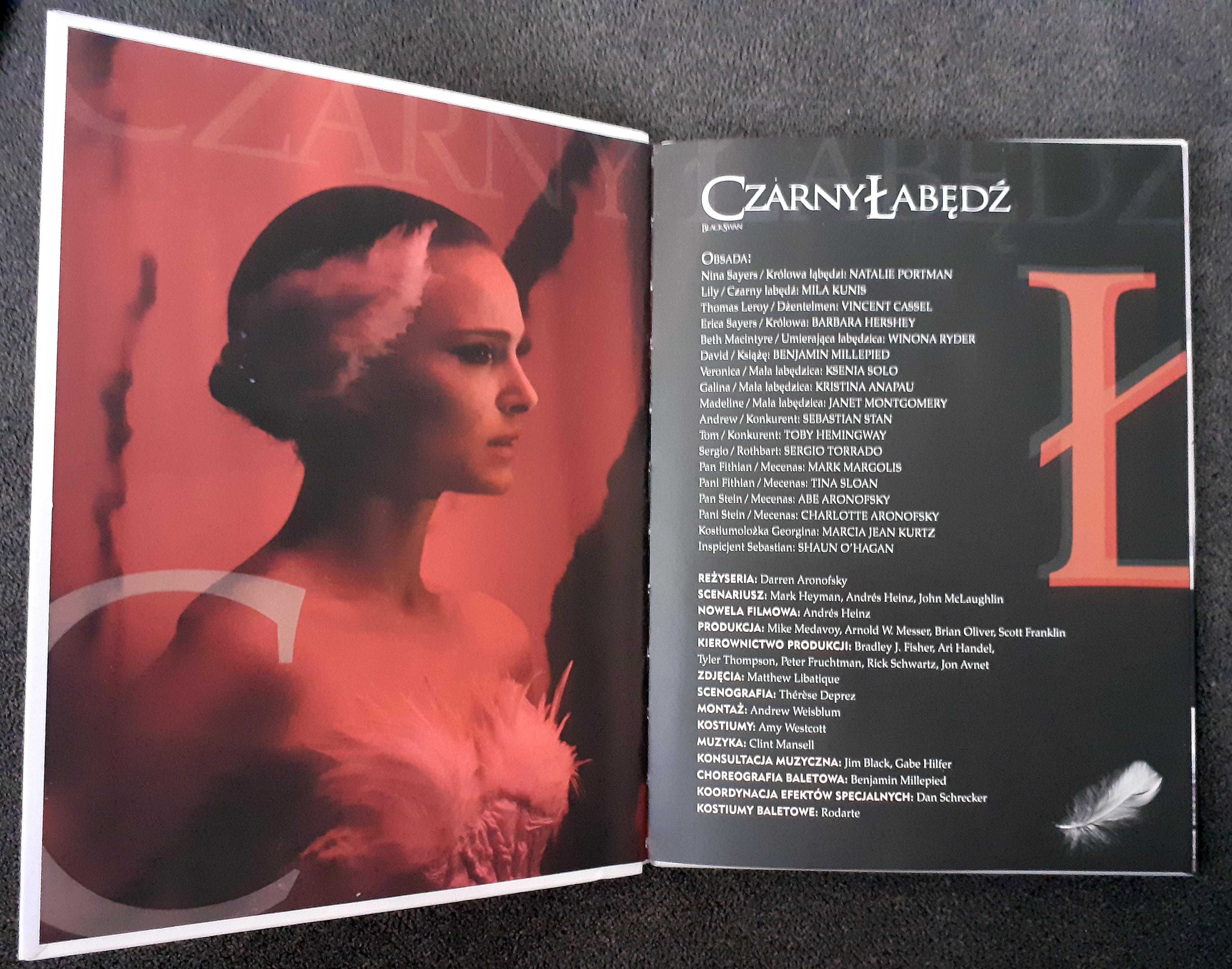 Czarny Łabędź film DVD-Natalie Portman, Vincent Cassel, Mila Kunis