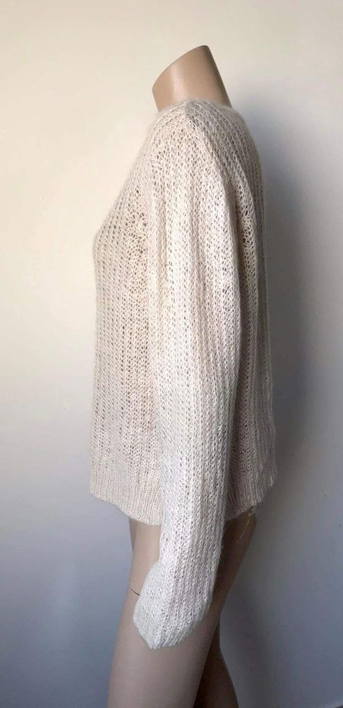 Amuse sweter damski M moher merino 
32% kid moher
28% wełna merino