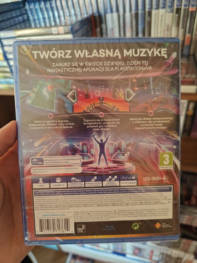 PS4 PSVR Track Lab PL VR Nowa w Folii SKLEP/SKUP