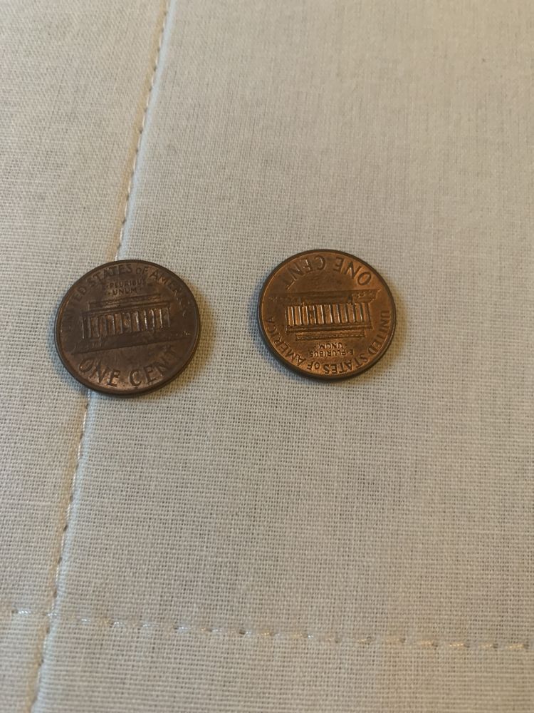 Moeda one cent USA de 1996