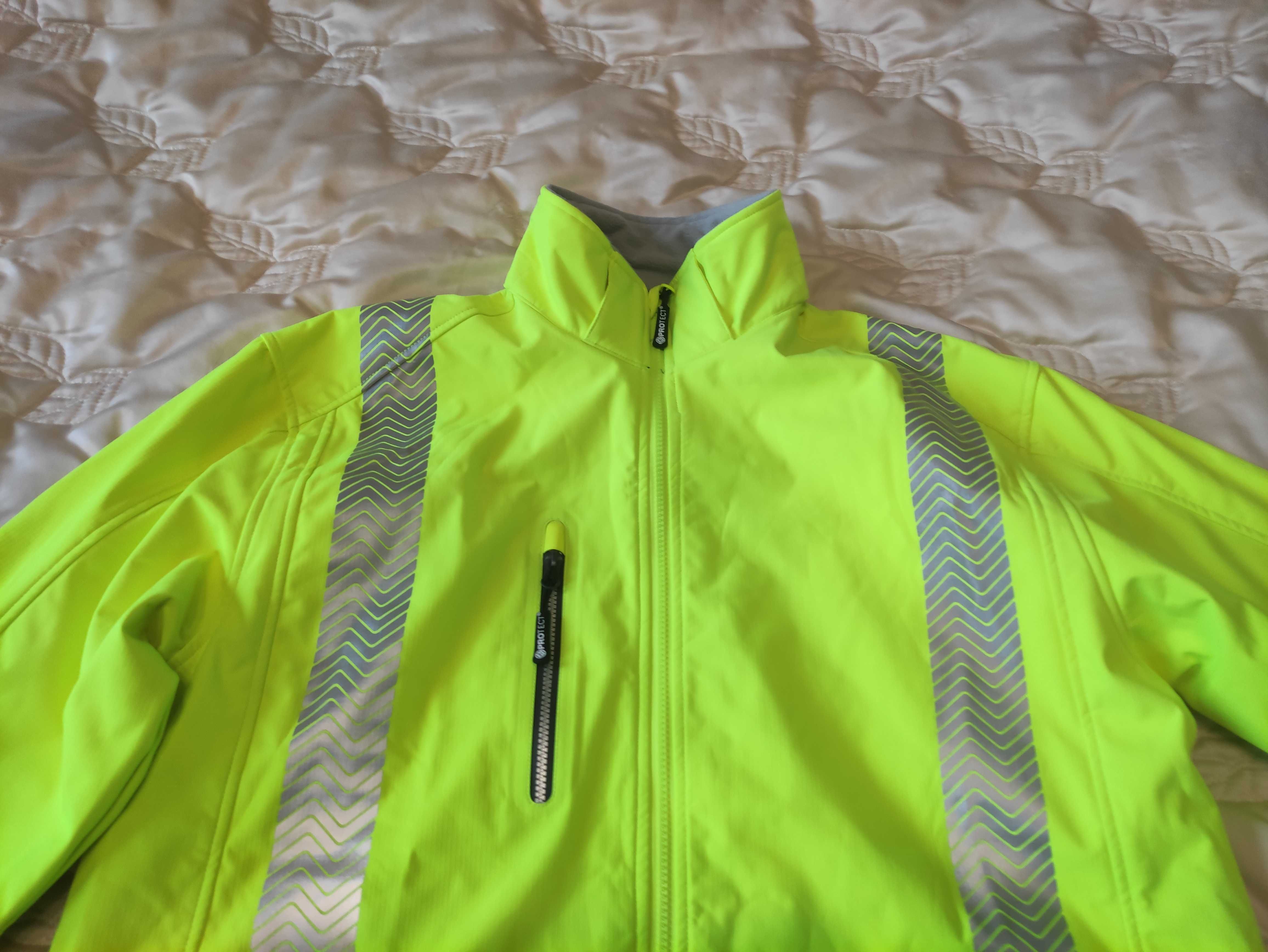 Robocza kurtka odblaskowa softshellowa Protect Workwear Tyler r.  2XL