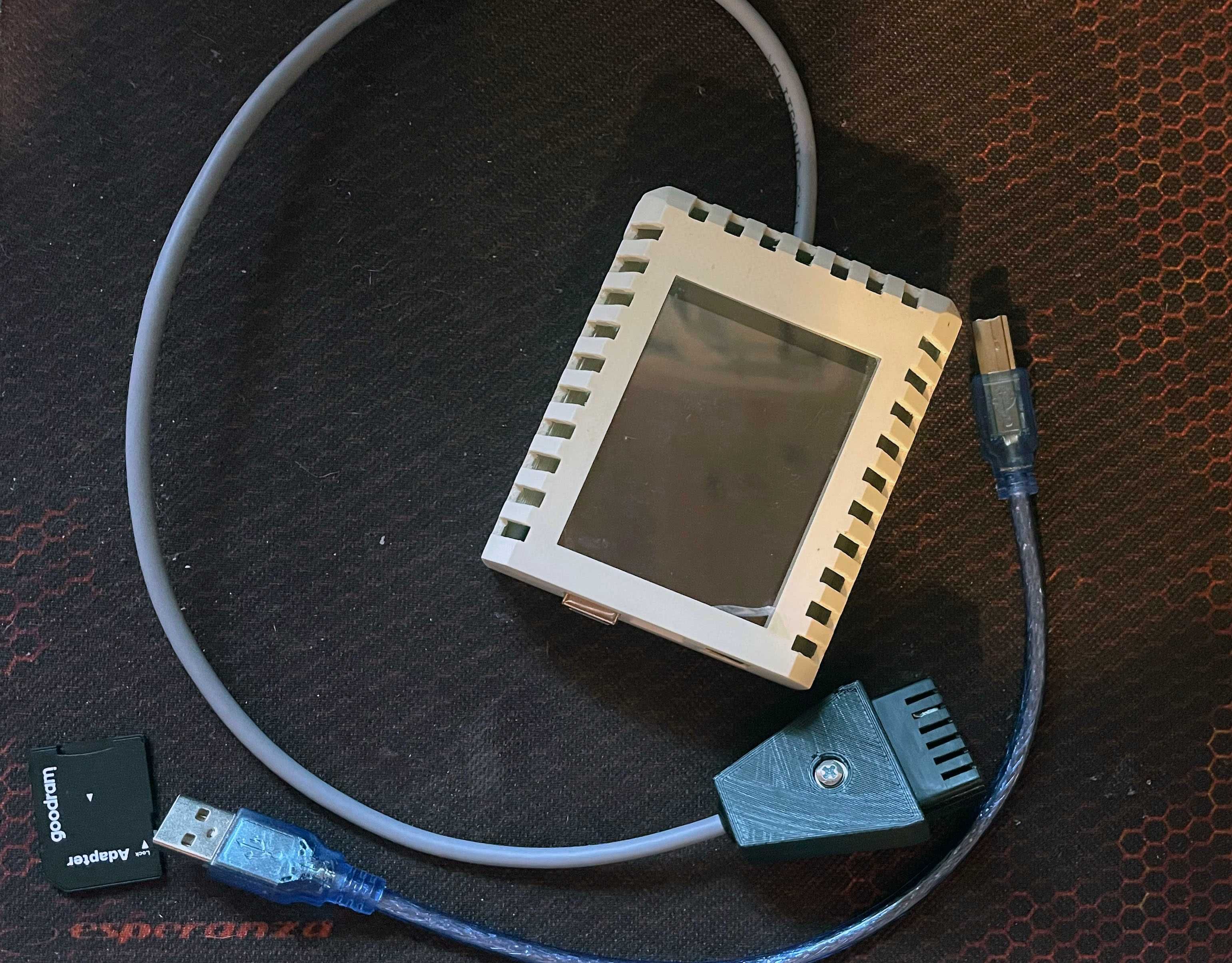 SDrive-Max retro emulator, stacja dysków Atari 800XL 2.8" wersja Artur