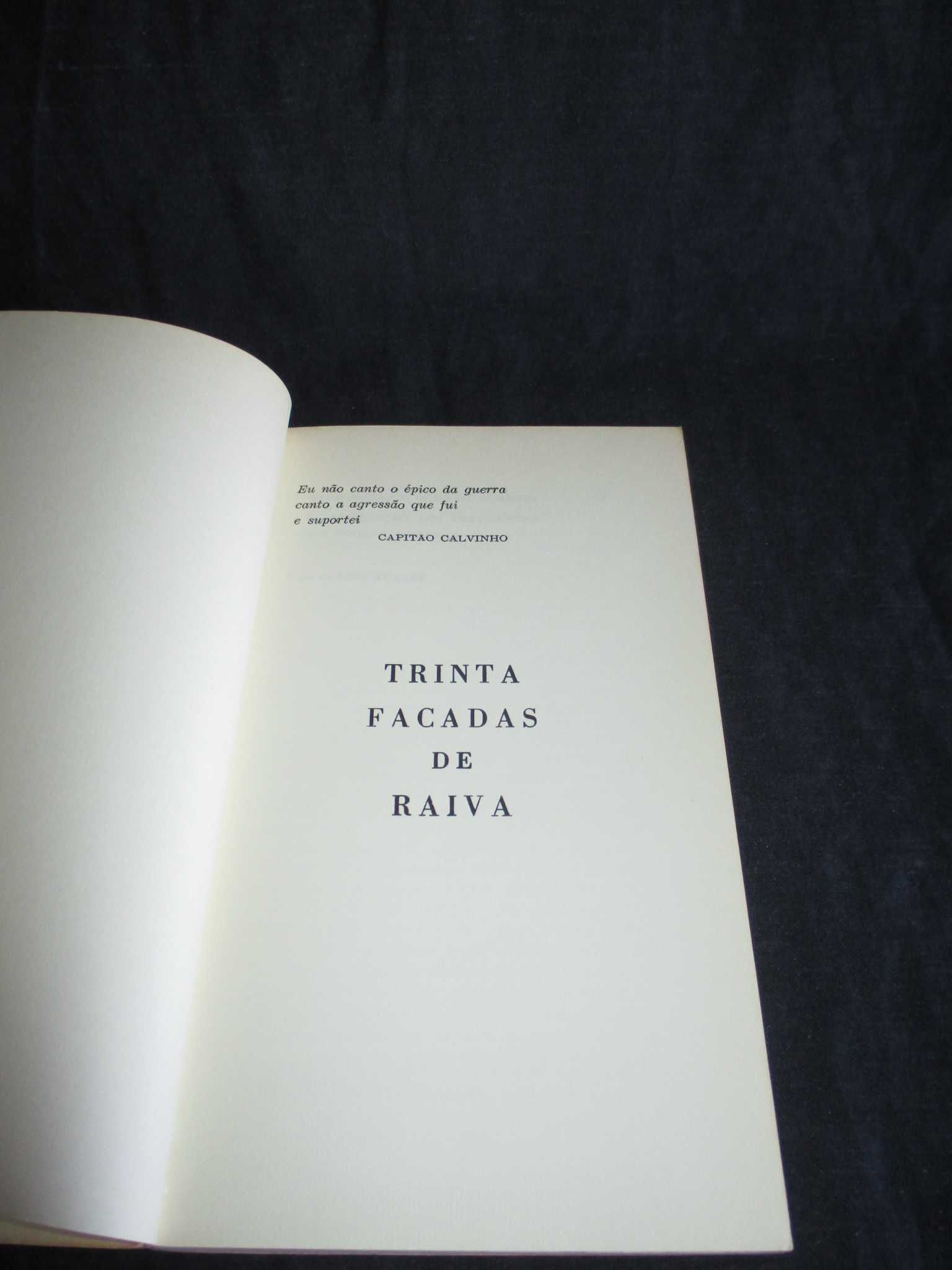 Livro Trinta Facadas De Raiva Capitão Calvinho