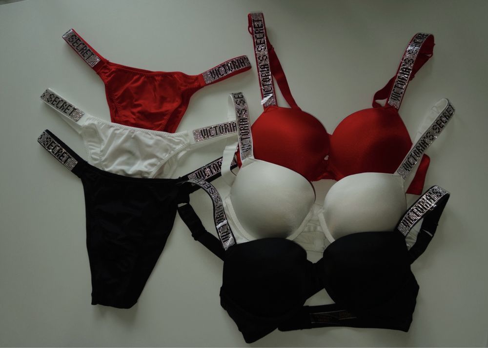 Комплект Вікторія Сікрет | Комплект VS | Трусики Victoria’s Secret