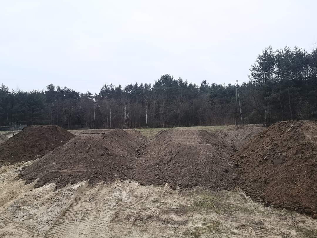 Ziemia Gruz glina na podniesienie podwyższenie utwardzenie terenu