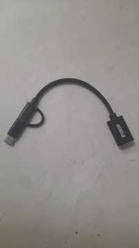 Переходник-адаптер OTG 2 в 1 Type C/microUSB