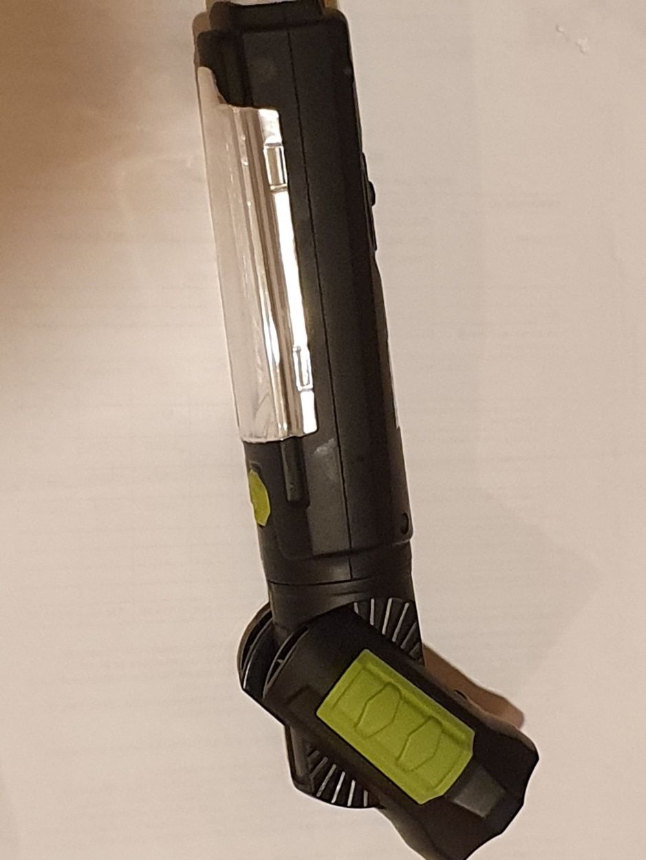 Фонарь Emos E709A-COB3W+6, 3 режима, акумулятор, Чехія.
