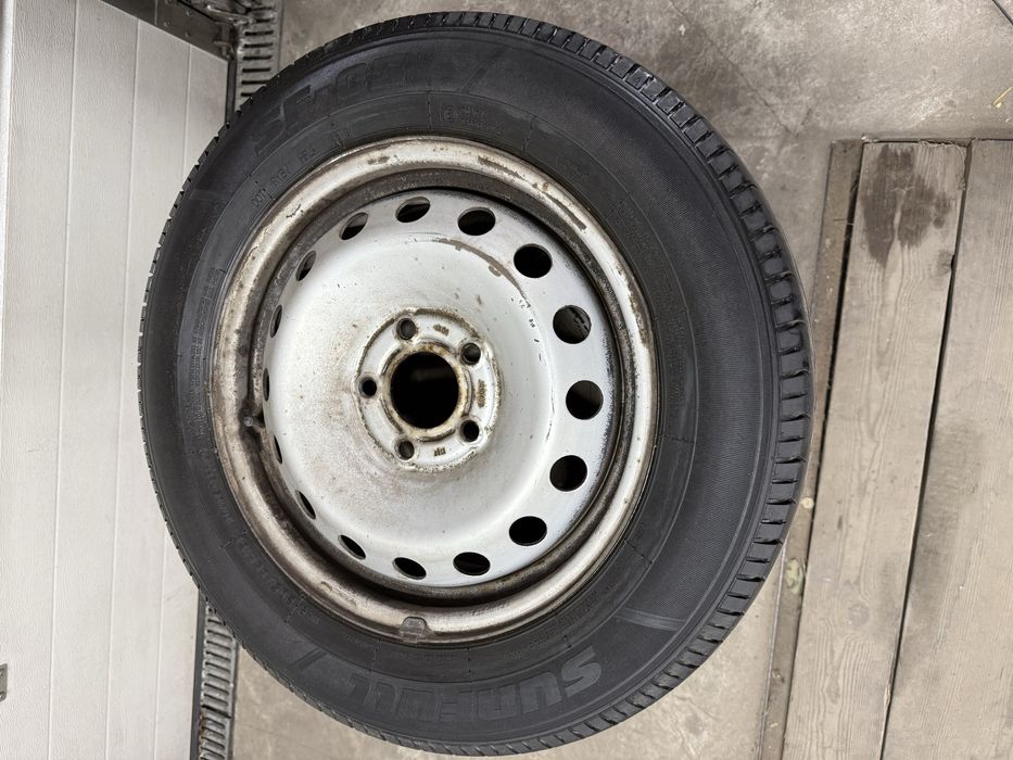 Koła,felgi stalowe,opony wielosezonowe 5x118 r16