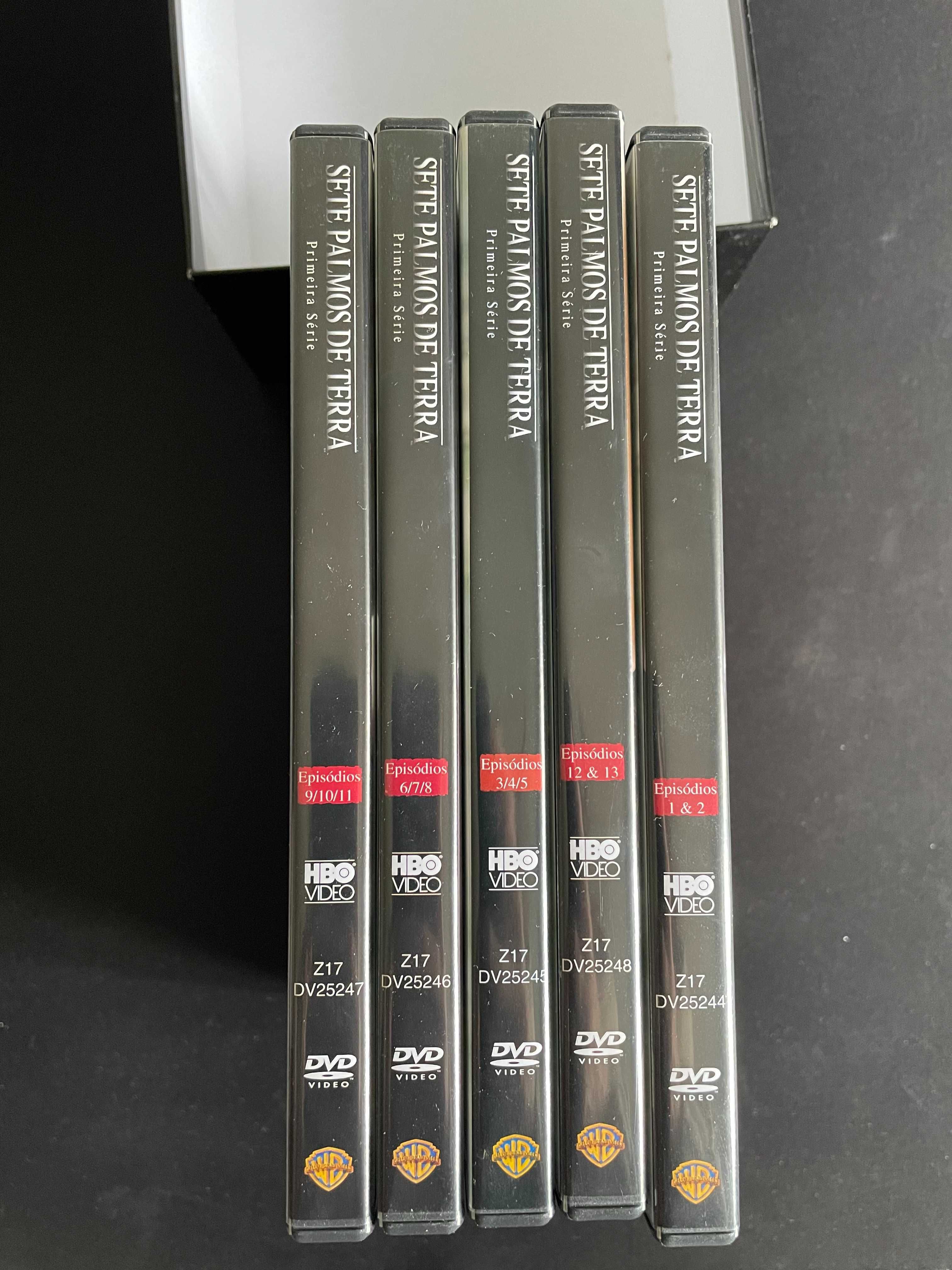 Conjunto 5 DVDs - Sete Palmos de Terra - 1ª temporada