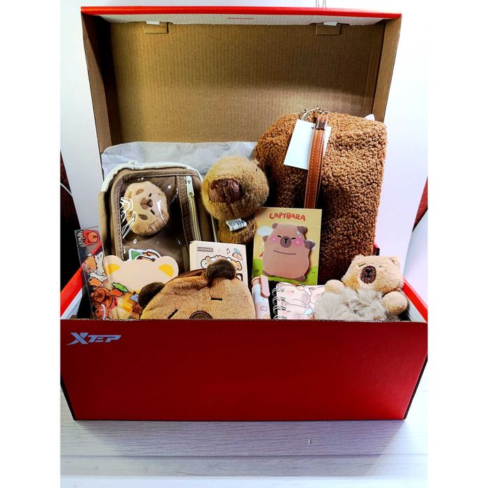 Трендовий новорічний подарунок Капібару, набір, бокс. Пишіть.