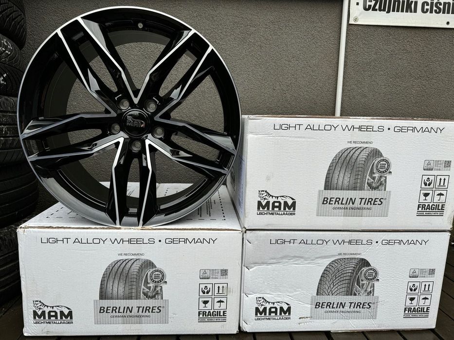 Felgi 19cali MAM VW Jetta Golf Phateon Passat T-Roc Beetle ET45