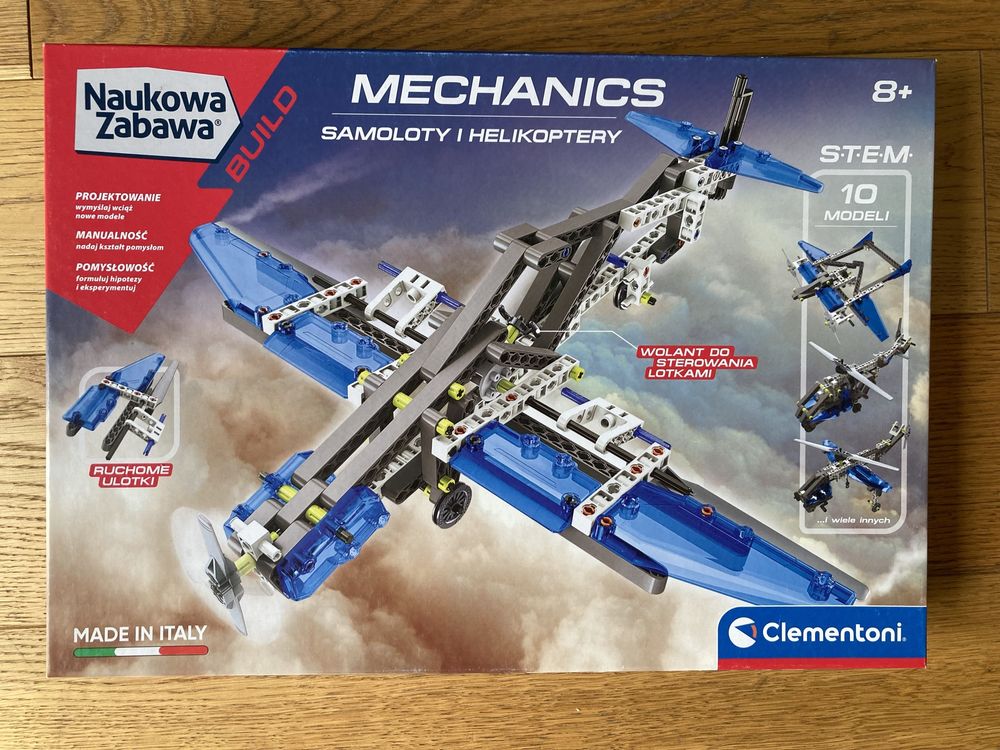 Clementoni Mechanics samoloty i helikoptery