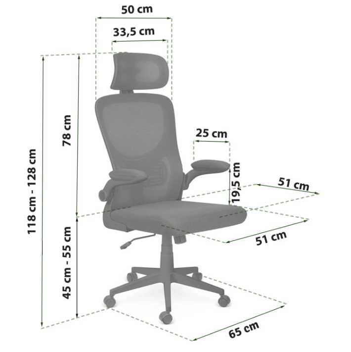 NOWY Fotel Biurowy Z Mikrosiatki KLASYCZNY obrotowy ergonomiczny FV