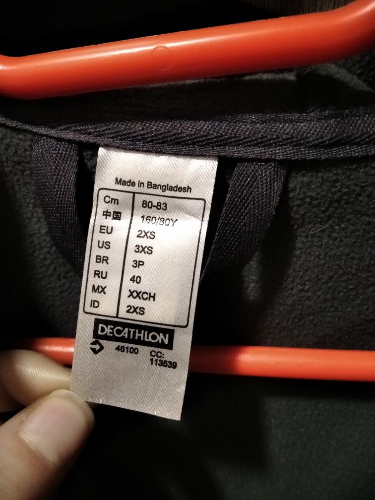 Bluza kurtka damska softshell windstoper Quechua