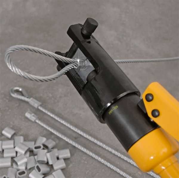 Пресс ручной ПРГ-120 для опрессовки кабельных наконечников