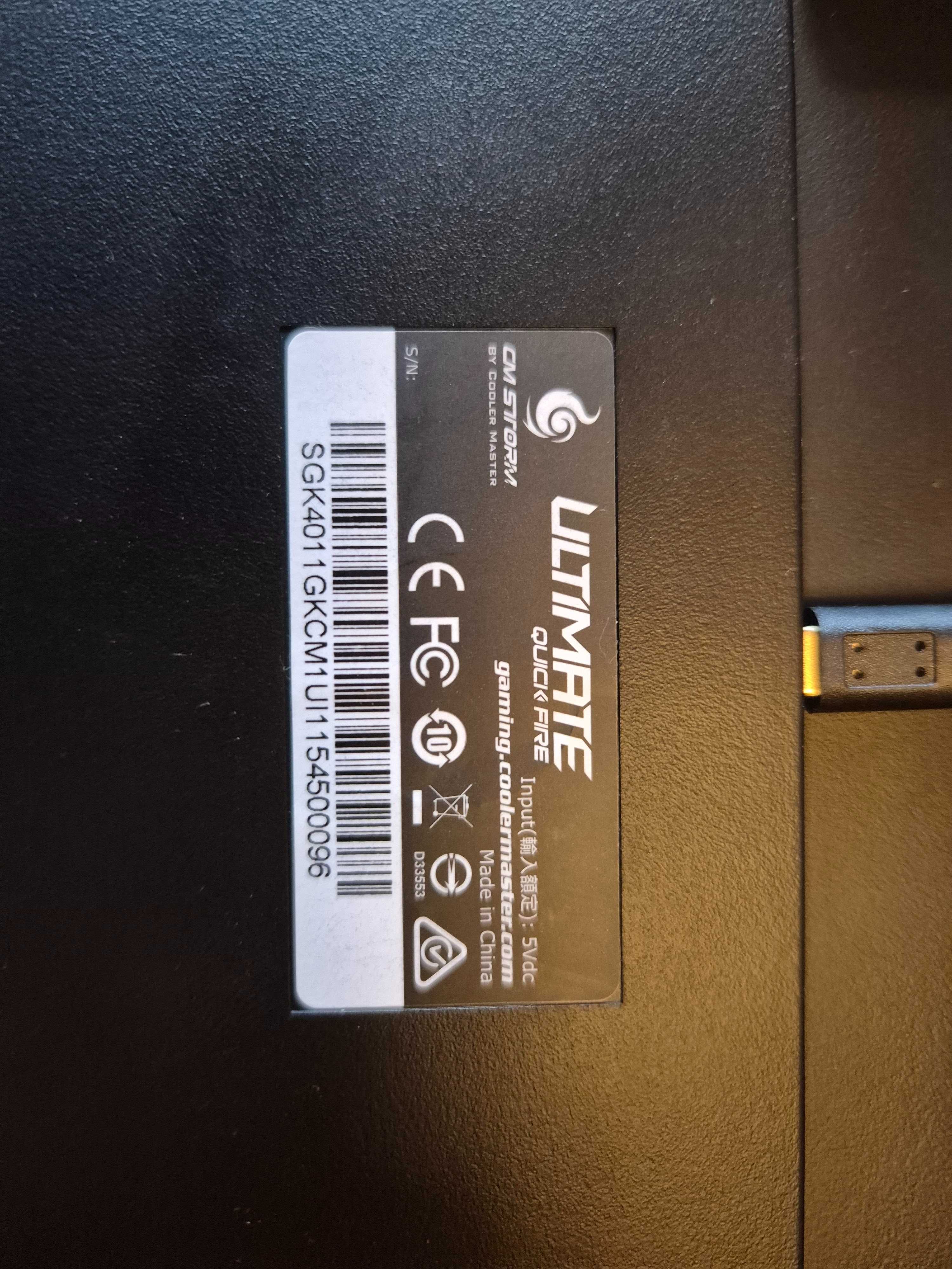 Klawiatura Cooler Master CM Storm Quickfire Ultimate Cherry MX Brown