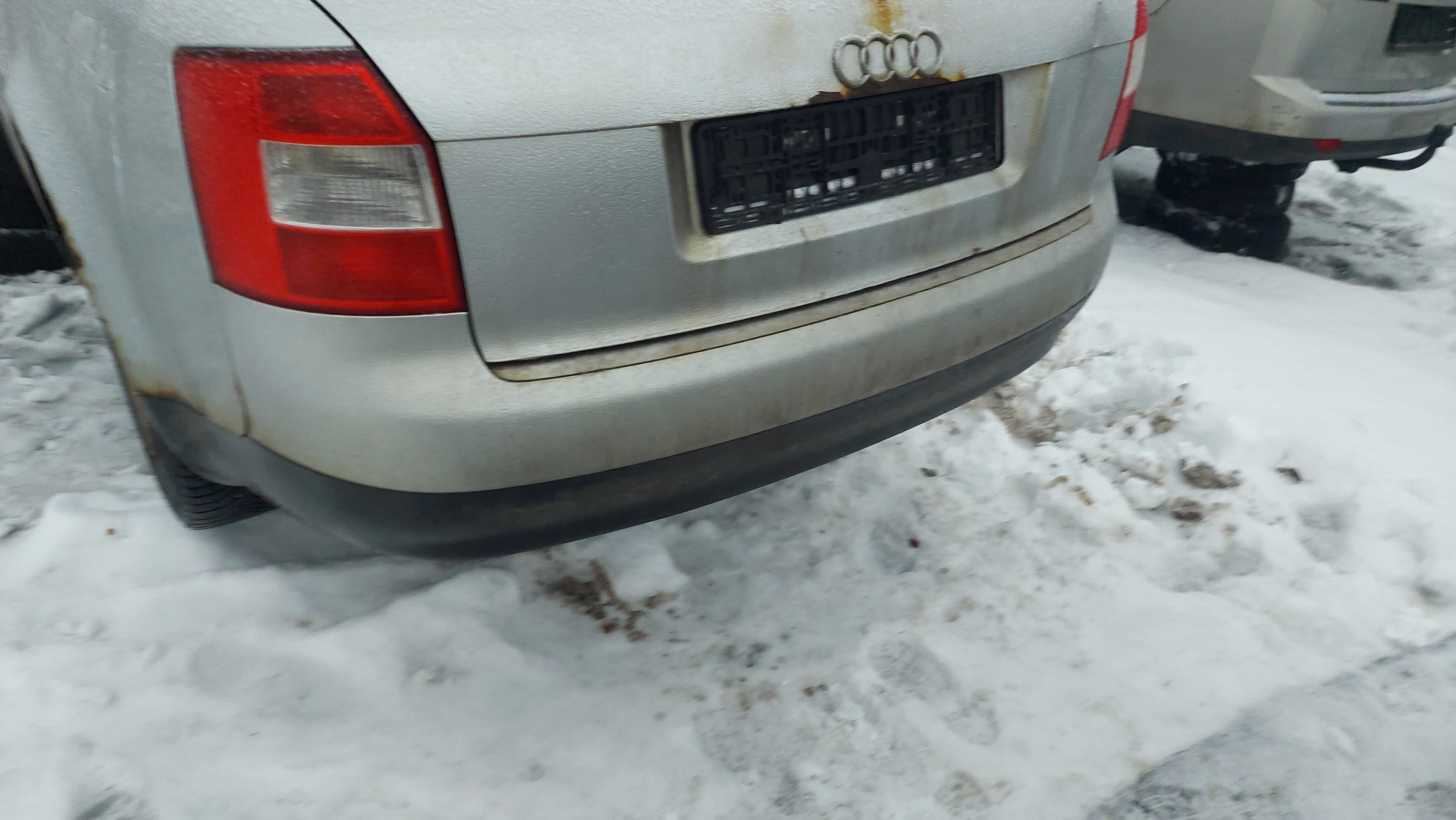 Audi A4 B6 LY7W zderzak tylny srebrny kombi FV części/dostawa