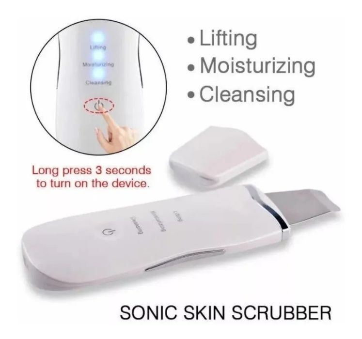 Espatula Ultrassonica Portatil - Peeling Facial