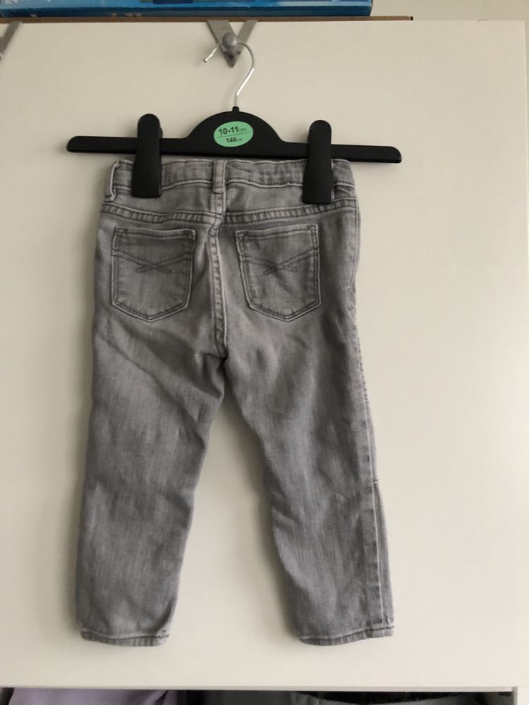 Spodenki spodnie 92 mieciutkie elastyczne jeansowe gap 18-24