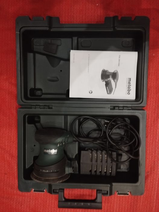 эксцентриковая шлифмашина metabo fsx 200 intec