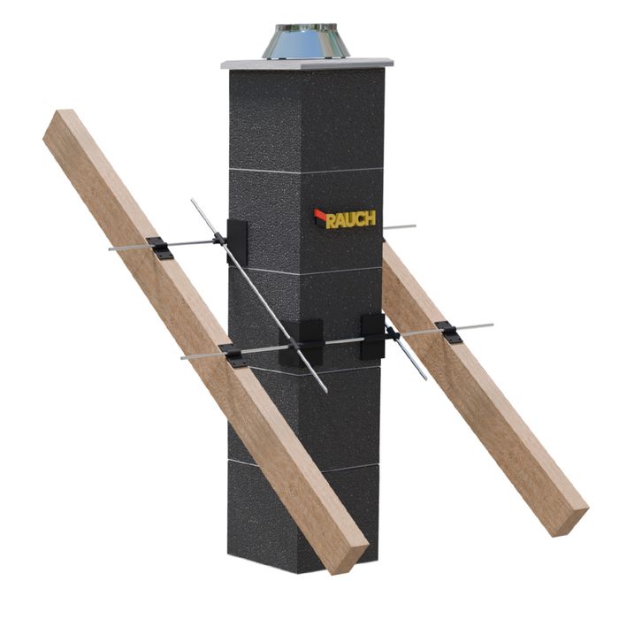 Mocowanie komina system Rauch