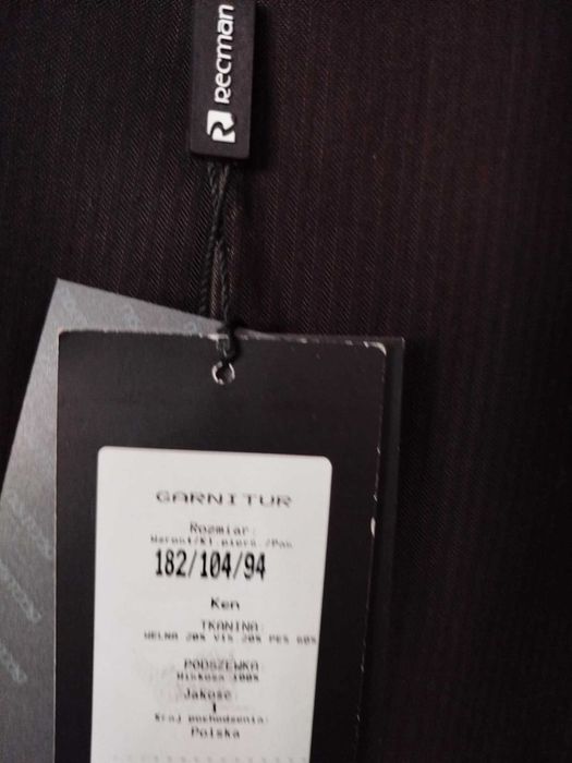 Garnitur męski Recman