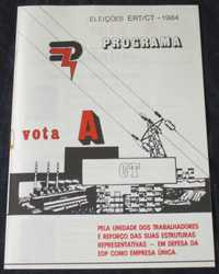 Programa ERT/CT - 1984 Vota A EDP