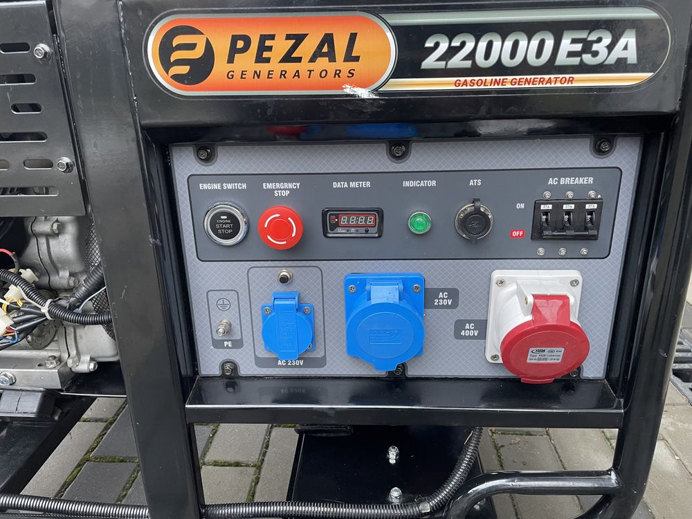 Продам генератор Pezal PGG22000E3A 17 кВт