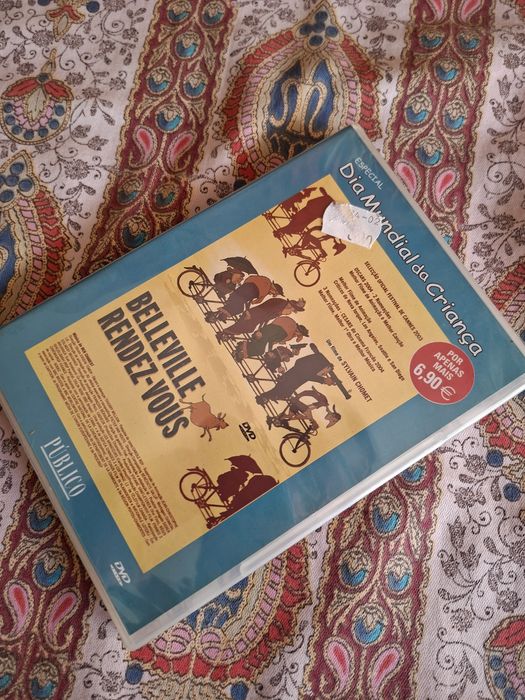 Dvd original selado animação Belleville Rendez Vous