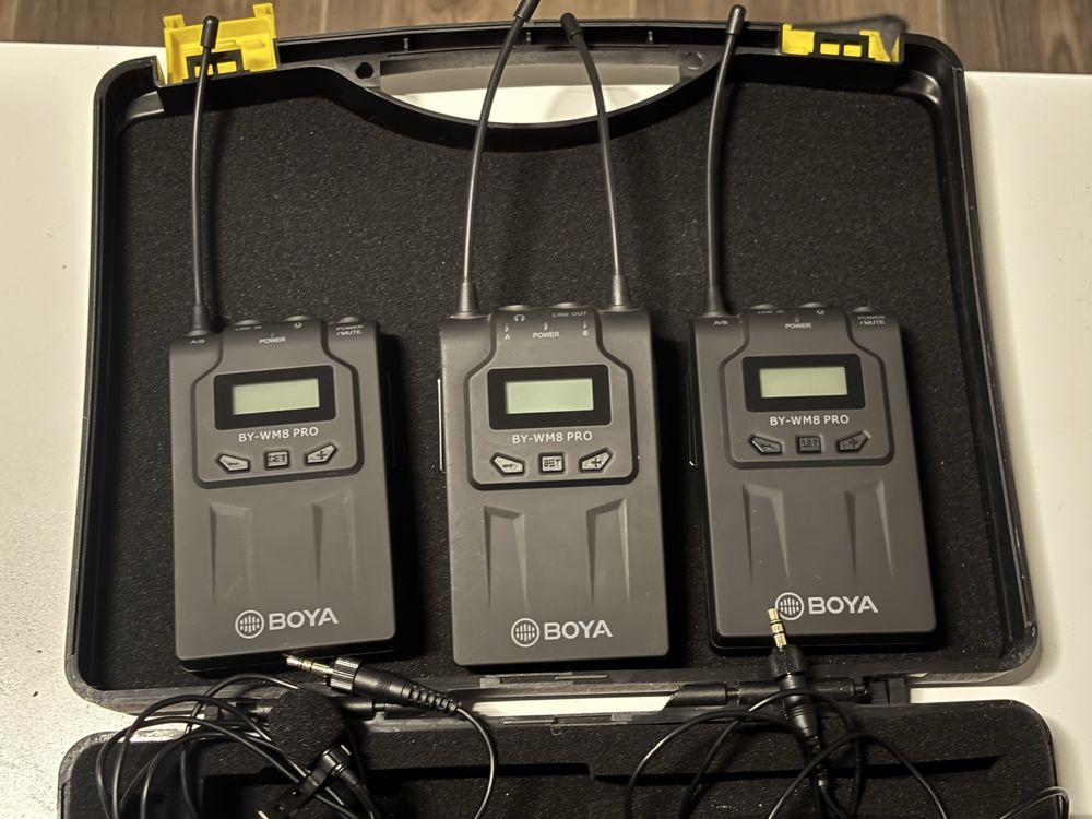 Boya BY-WM8 PRO-K2 Bezprzewodowy system mikrofonowy