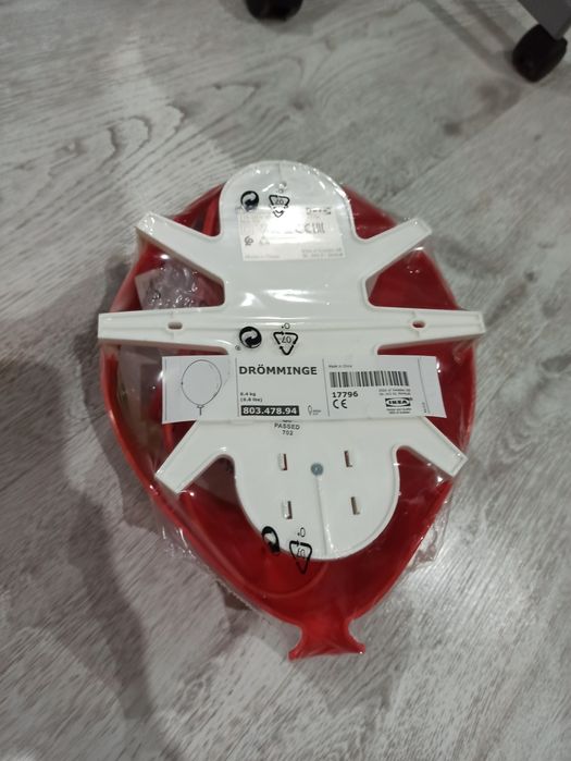 Nowa Lampka balonik IKEA czerwona