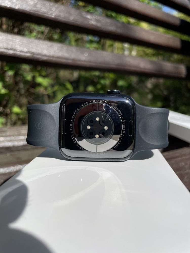 Apple Watch 7 45mm Midnight Blue | Епл вотч 7 45мм Чорний