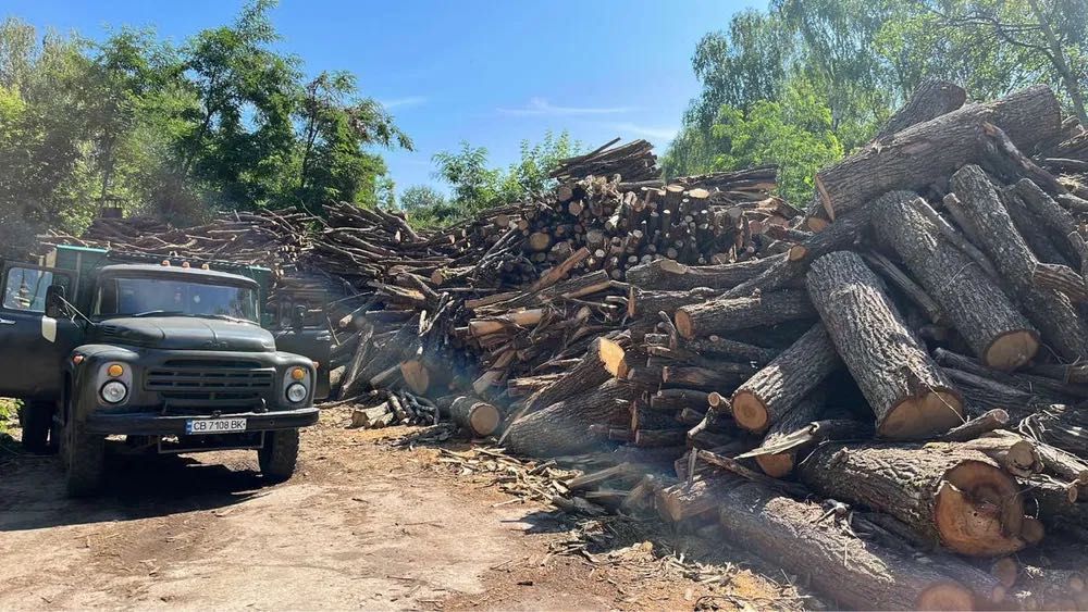 Колоті дрова з доставкою НЕДОРОГО сосна береза дуб акація вільха